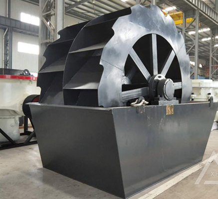 Tekerlek Titreşimli Elek Makinesi 7.5kw 180 TPH Altın Spiral Kum Yıkama Makinesi