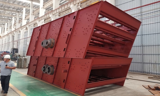 300 TPH Titreşimli Elek Makinası Çift Katlı 3YK1860 Kum Taşı Ayırıcı