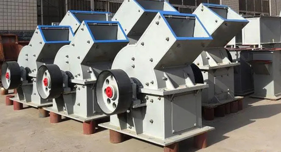 20 TPH Metal Kırma Makinesi Beton Atık Kum Tozu 55Kw Küçük Cam Kırıcı