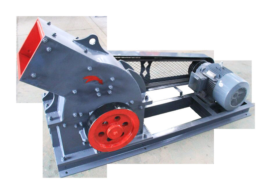 Taş Çekiçli Kaya Kırıcı 30 TPH 1150x1275x1240mm AC Motor
