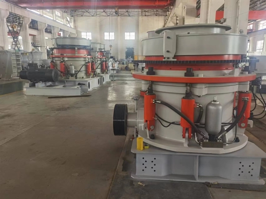 Dolomit için Çok Silindirli Hidrolik Kırma Makinesi HP200 HP400 Koni Kırıcı