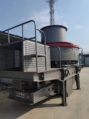 Arnavut Kaldırımı Ezilmiş Taş Kum Yapma Makinesi Barmac Tip VSI5X1145 AC Motor