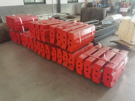 Örümcek Çerçeve Kırıcı Makine Parçaları, Yüksek Kromlu Çekiçli Kırıcı Yedek Parçaları
