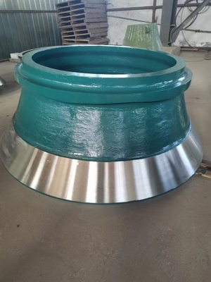 Koni Kırıcı Manganez Döküm Manto Kase Liner Takım Elbise  H3800 4800 CH440 CS440 HP300 Metso