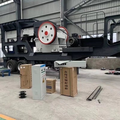 Madencilik ve Taş Ocağında PEW1100 300Kw Taşınabilir Kırma Tesisi Kırıcı İnşaat Makinesi