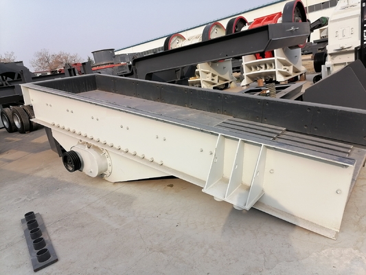 Karbon Çelik Titreşimli Tavalı Besleyici ZSW420*110 Vibro Izgaralı Besleyici