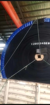 Taş Ocağı Madenciliği Transfer Bantlı Konveyör 1200mm B500 Siyah kahverengi