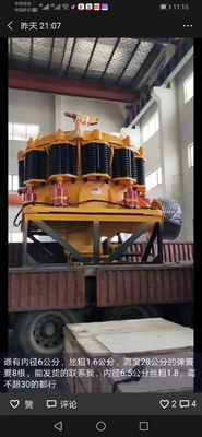 4.25FT Symons Koni Kırıcı üreticisi Ocağı Madeni Agregaları Kırma Tesisi Kum Cevheri Kaya Kırıcı makinesi