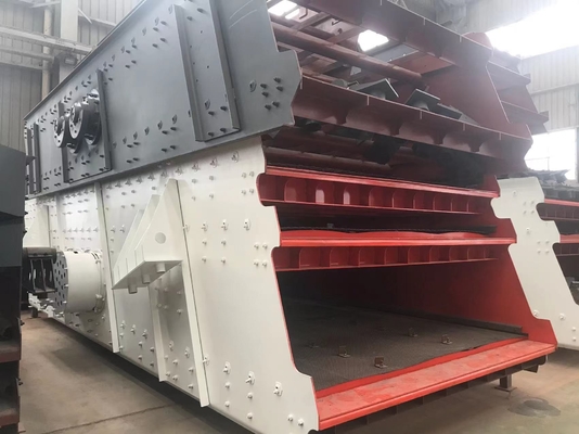1-4 Katmanlı Güverte ile Madencilik Çok Katmanlı Hasır Titreşimli Elek 415V