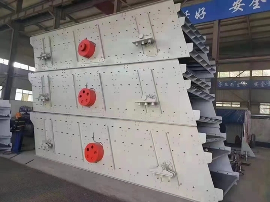 1-4 Katmanlı Güverte ile Madencilik Çok Katmanlı Hasır Titreşimli Elek 415V