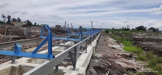 Taşıma Sistemi İçin Kauçuk Sabit Transfer Bantlı Konveyör Isıya Dayanıklı Evrensel