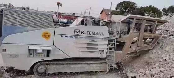Taşınabilir Kaya Kullanılmış Mobil Kırıcı MR110 Z EVO2 Palete Monte 2018'de Üretildi