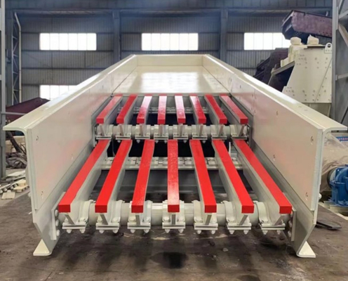 Agrega Fabrikası için Ocağı Kömür Titreşimli Besleyici Makinesi ZSW 1142