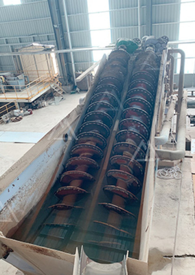 250 TPH 2 * 15Kw Titreşimli Elek Makinesi İnce Kum Geri Kazanımı ve Susuzlaştırma