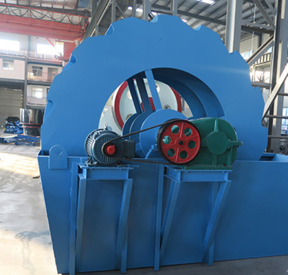 15Kw Titreşimli Elek Makinesi 120 TPH Toprak Kil Kovası Mobil Kum Yıkama Makinesi