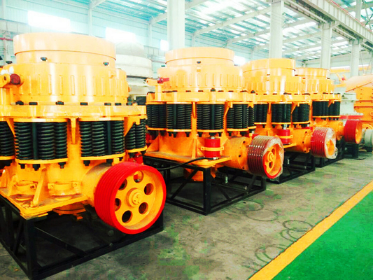 PSGB 1310 Koni Kırıcı Makinesi Bakır Demir Cevheri Küçük Taşınabilir Beton Kırıcı