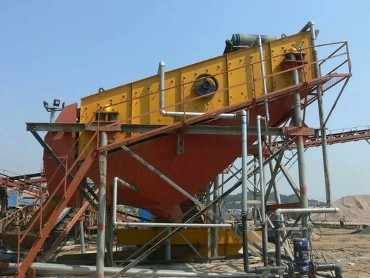 Agrega Beton tesisi için Yüksek Verimli Lineer Titreşimli Elek Elek Titreşimli Makine