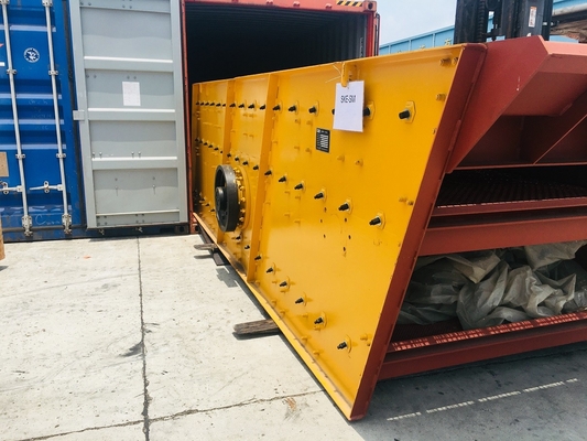 Mn Çelik Net ile Yuvarlak Ultrasonik Kum Titreşimli Eleme Makinesi 18.5Kw 3YK1848