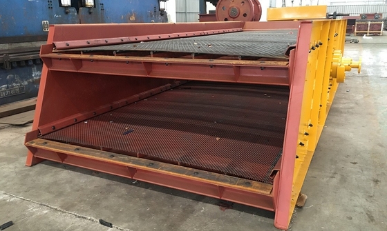 400 TPH Çift Katlı Titreşimli Elek Makinası 22Kw 2YK2160 Yıkama Sistemli