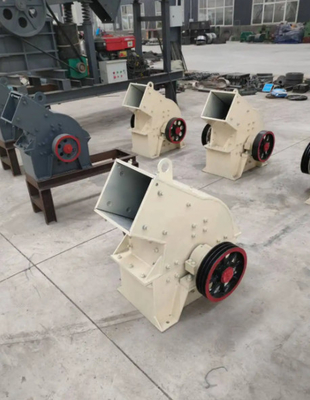 20 TPH Metal Kırma Makinesi Beton Atık Kum Tozu 55Kw Küçük Cam Kırıcı