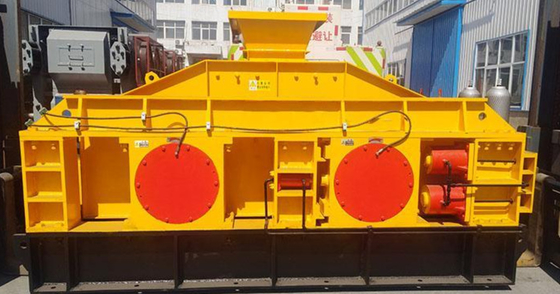 Hidrolik Dişli Çift Silindirli Kırıcı 1000mm Silindir Çapı Taşlama Sistemi