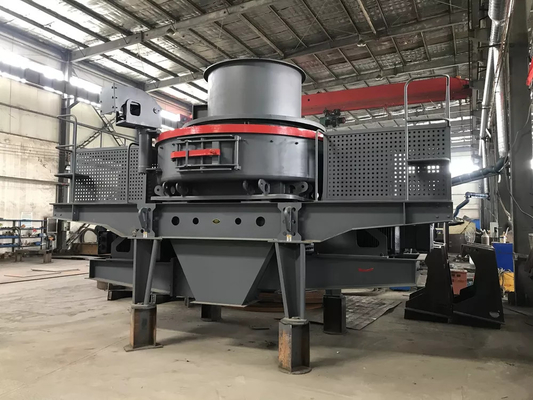 İnşaat Agregası için 75Kw Dikey Milli Darbeli Kırıcı Kum Yapma Makinesi, kum yapmak için vsi kırıcı
