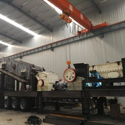 İkinci El Mobil Kırma Makinesi PF1010 60 TPH